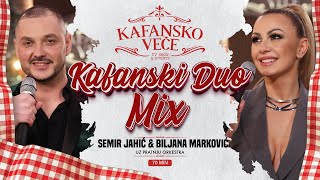 BILJANA MARKOVIC amp SEMIR JAHIC  KAFANSKI DUO MIX 70MIN  UZIVO  ORK KIKA I SKORPIONI  2024  KV [upl. by Skurnik]