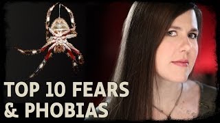 What are the Top 10 phobias and fears [upl. by Enaed]