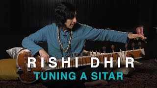 Rishi Dhir on How to tune a Sitar  CBC Music [upl. by Gyasi848]