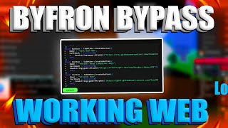 TUTORIAL Bypass Byfron Website Version ROBLOX  PC Working Executor [upl. by Lambertson]