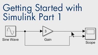 Getting Started with Simulink Part 1 How to Build and Simulate a Simple Simulink Model [upl. by Ullman807]