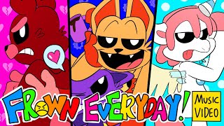 FROWN EVERYDAY feat Jelzyart amp KathyChan FROWNING CRITTERS ANIMATED SONG [upl. by Burnside]