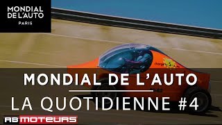 Mondial de lAuto  Le JT 4  Audi Q3 Skoda Vision RS la muscle bike MotorHell [upl. by Eelasor683]