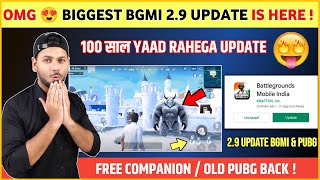 आख़िरकार 29 UPDATE 😍 Old Pubg Back  Bgmi New Update  Pubg New Update  Bgmi 29 Update [upl. by Elleda]