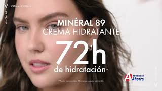 Prueba el Booster y la nueva Crema Hidratante de Minéral 89 de venta en farmacias del ahorro [upl. by Placia]