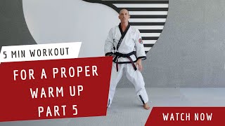 Warm up like a pro with this 5Minute YU Taekwondo Workout I YU Taekwondo [upl. by Rafaelle]