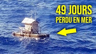 Le naufragé qui a survécu seul en mer pendant 49 jours sur un radeau  HDS 17 [upl. by Ilohcin]