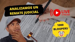 Remate Judicial  Análisis PASO a PASO en VIVO [upl. by Gagliano]