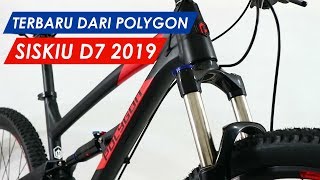 SISKIU D7 20182019 MTB FULLSUS TERBARU DARI POLYGON [upl. by Swanhildas]