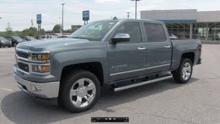 2014 Chevrolet Silverado LTZ Crew Cab Start Up Exhaust and In Depth Review [upl. by Lseil]