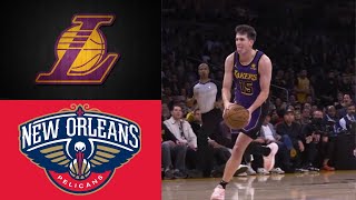 Lakers vs Pelicans  Lakers GameTimeTV  Lakers Team Highlights [upl. by Bernardine708]