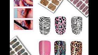 Avon Tutorial nail art  adesivi per unghie [upl. by Nostets831]