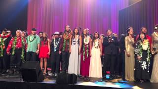 quotHawaii Alohaquot finale to the 2015 Nā Hoku Hanohano Awards [upl. by Thorma471]