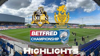 York City Knights v Whitehaven RLFC Match Highlights  Betfred Championship Round 7  5524 [upl. by Norac]