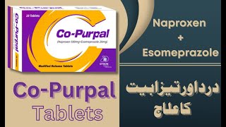 CoPurpal Tablets  Naproxen Esomeprazole medicines [upl. by Bennet]