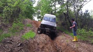 Nissan Patrol TR 33 Turbo Diesel  Bosco di Cerretti  4x4 Toscana [upl. by Stent]