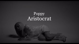 Poppy  Aristocrat Karaoke Filtered [upl. by Ettenor]