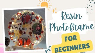 Resin Photoframe for beginners  Resin Art Tutorial  Art Tales [upl. by Jeanna491]