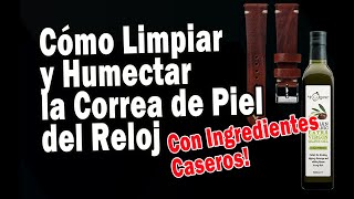 Tutorial Como hacer correa para reloj formal en piel PWS00A [upl. by Kcirdor968]