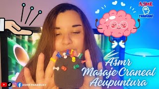 Experiencia ASMR Masaje Craneal y Acupuntura para Relajación Profunda y Paz Interior 🌿💆‍♀️ [upl. by Veal]