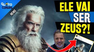 ARNOLD SCHWARZENEGGER DIVULGA CARTAZ ONDE É ZEUS COMO NINGUÉM SABIA DISSO [upl. by Truk]