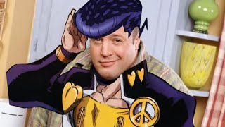 jjba memes I found in josuke hairline He gonna kill me for it [upl. by Ahsemak713]