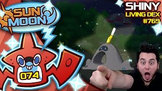 EPIC SHINY SANDYGAST Reaction Quest For Shiny Living Dex 769  Pokemon Sun Moon Shiny 74 [upl. by Adnohsel]