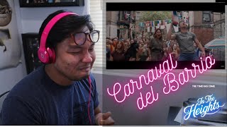 SING IT LOUD AND PROUD  CARNAVAL DEL BARRIO  In The Heights Movie  REACTION  Alza La Bandera [upl. by Hughmanick]