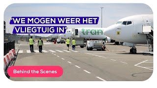 Zo worden vliegtuigen weer vliegklaar gemaakt  Behind the Scenes 3  Transavia [upl. by Ramahs]