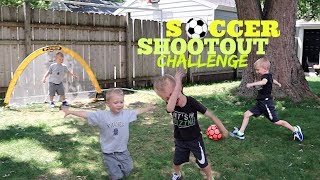 SOCCER SHOOTOUT CHALLENGE  Match Up [upl. by Nibur]