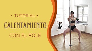 POLE DANCE Calentamiento con nuestra barra [upl. by Merry70]