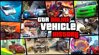 GTA V Online Vehicle History  All 388 vehicles in 35 DLCs [upl. by Notlek698]