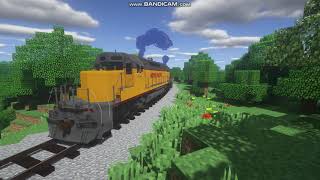 Minecraft  Immersive Railroading RailFanning [upl. by Ayirp112]