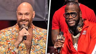 Tyson Fury vs Deontay Wilder 3 • FULL FINAL PRESS CONFERENCE • Las Vegas MGM [upl. by Ahseekat]