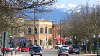 Sandpoint Idaho under sweet Schweitzer Mountain along Lake Pend Oreille [upl. by Ettenawtna]