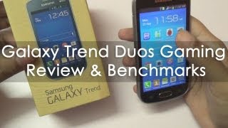 Samsung Galaxy Trend Duos GTS7392 Gaming Review amp Benchmarks [upl. by Alilad]