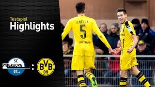 Highlights SC Paderborn 07  Borussia Dortmund 16 [upl. by Vadnee238]