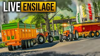 Ensilage avec des Renaults en France  Farming Simulator 19 [upl. by Laup76]