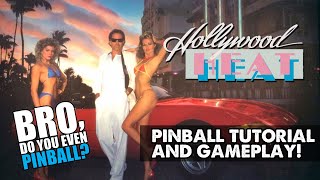 Hollywood Heat Gottlieb 1986 3323 quotBro do you even pinballquot [upl. by Onofredo]