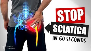 Eliminate Sciatic Nerve Pain FAST  60Second Sciatica Relief [upl. by Eisnil]