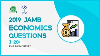 2016 JAMB Economics Questions 2650  NTIC Online Class Economics UMTC pastquestions [upl. by Ande831]