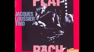 Jacques Loussier Trio  Corale Jesus Bleibet Meine Freude [upl. by Sato]