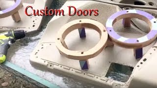 Building Custom Fiberglass Door Panels Part 1 [upl. by Drwde]