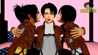 LEVI PENGEN ENA ENA 💦 ATTACK ON TITAN SHIPPOOP [upl. by Inhsor182]