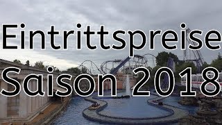 Eintrittspreise für Saison 2018 im EUROPA PARK bekannt [upl. by Pollard]