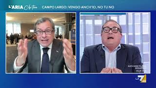 Campo largo scontro tra Gaetano Pedullà e Tommaso Cerno quotMi fa dire una cosa veraquot [upl. by Eelorac]