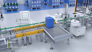 Fully Automatic Jerry can Filling Line  GSS® Smart liquidfillingmachine Manufacturer [upl. by Jeffery]