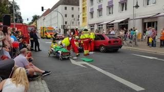 Technische Hilfeleistung Schauübung Feuerwehr Niesky [upl. by Aldarcy710]