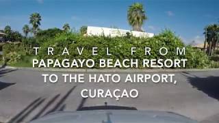 Trip from Papagayo Resort to Hato Airport Curaçao [upl. by Anazus]