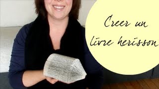 DIY  Créer un livre hérisson [upl. by Etnad]